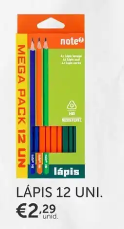 Note! Lápis 12 uni. promoção