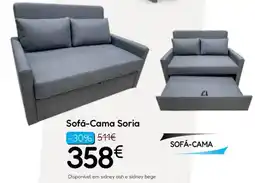 Hiper Centro do Móvel Sofá-cama soria promoção