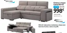 Hiper Centro do Móvel Chaise Longue Cama Berna promoção