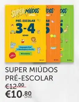 Note! super miúdos pré-escolar promoção