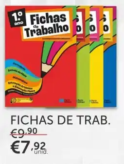 Note! Fichas de trabalho 1º ano promoção