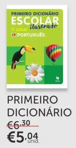 Note! primeiro dicionário escolar ilustrado 1º ciclo português promoção