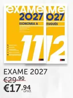 Note! exame 2027 promoção