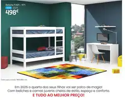 Hiper Centro do Móvel Beliche FA01 promoção