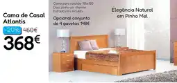 Hiper Centro do Móvel Cama de Casal Atlantis promoção