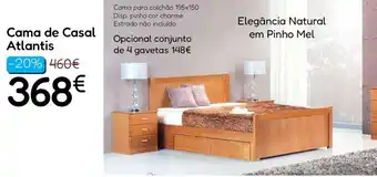 Hiper Centro do Móvel Cama de Casal Atlantis promoção