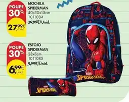 Pingo Doce Spiderman - mochila promoção