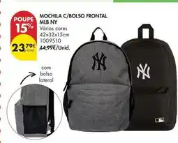 Pingo Doce com - mochila c/bolso frontal promoção