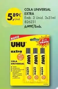 Pingo Doce Uhu - cola universal extra promoção