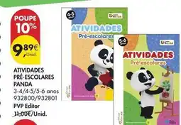 Pingo Doce Panda - atividades pre-escolares promoção