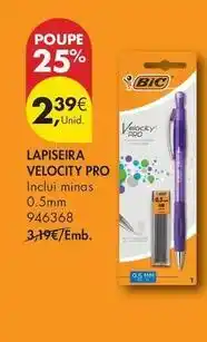 Pingo Doce Bic - velocity pro promoção