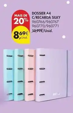 Pingo Doce Dossier a4 c/recarga promoção