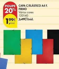 Pingo Doce Firmo - capa c/elástico a4 f promoção