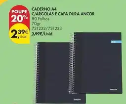 Pingo Doce As - caderno a4 promoção