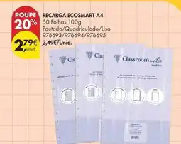 Pingo Doce Ambar - recarga ecosmart a4 promoção