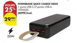 Pingo Doce Nedis - powerbank charge promoção