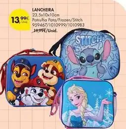 Pingo Doce Patrulha pata - lancheira promoção