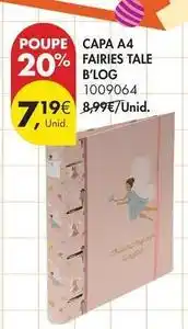 Pingo Doce Capa a4 fairies tale promoção