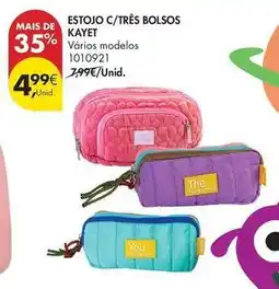 Pingo Doce Estojo c/trés bolsos promoção