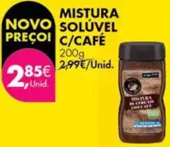 Pingo Doce Mistura soluvel c/café promoção