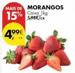 Pingo Doce Morangos promoção