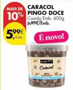 Pingo Doce Pingo doce - caracol promoção