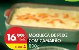 Pingo Doce com - moqueca de peixe com camarão promoção