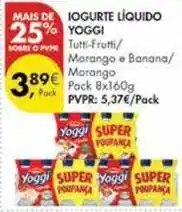 Pingo Doce Yoggi - iogurte liquido promoção