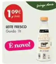 Pingo Doce Leite fresco promoção