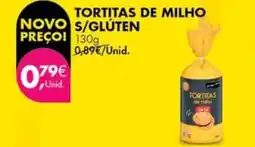 Pingo Doce Tortitas de milho s/gluten promoção