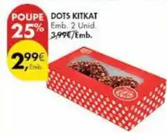Pingo Doce Kit kat - dots promoção