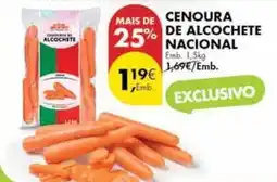 Pingo Doce Nacional - cenoura de alcochete promoção