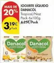 Pingo Doce Danacol - iogurte liquido promoção