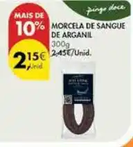Pingo Doce Morcela de sangue promoção