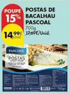 Pingo Doce Pascoal - postas de bacalhau promoção