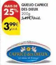 Pingo Doce Caprice des dieux - queijo promoção
