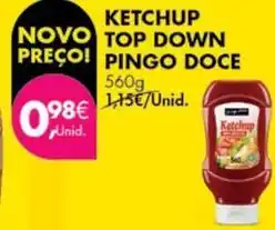 Pingo Doce Pingo doce - ketchup top down promoção