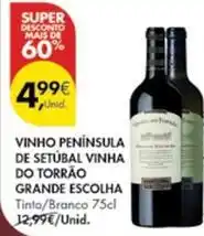 Pingo Doce Vinho peninsula de setubal vinha do torrão grande escolha promoção