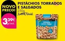Pingo Doce com - pistachios torrados e salgados promoção