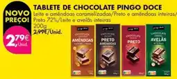 Pingo Doce Pingo doce - tablete de chocolate pingo doce promoção