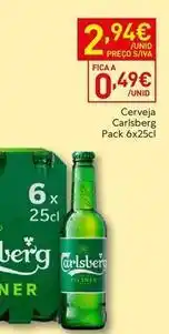 Recheio Carlsberg - cerveja promoção