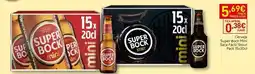 Recheio Super bock - super tissu box 15 x 200ml promoção