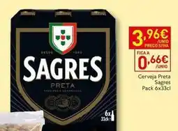 Recheio Sagres - cerveja preta promoção