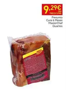 Recheio Masterchef - presunto cura 6 meses promoção