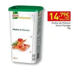 Recheio Knorr - molho de marisco prestige promoção