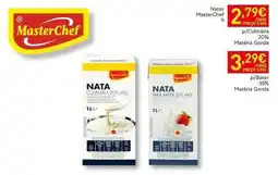 Recheio Masterchef - nata masterchef promoção