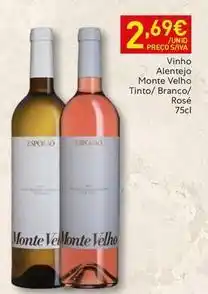 Recheio Monte velho - vinho alentejo tinto/branco/rose promoção