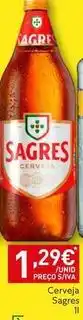 Recheio Sagres - cerveja promoção