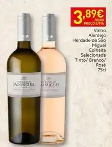 Recheio Alentejo - vinho herdade de sao miguel colheita selecionada tinto/ branco/ rosé promoção