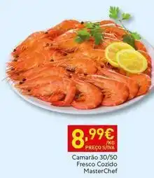 Recheio Masterchef - camarão 30/50 fresco cozido promoção